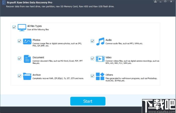 Free Raw Drive Data Recovery下载,数据恢复,文件恢复