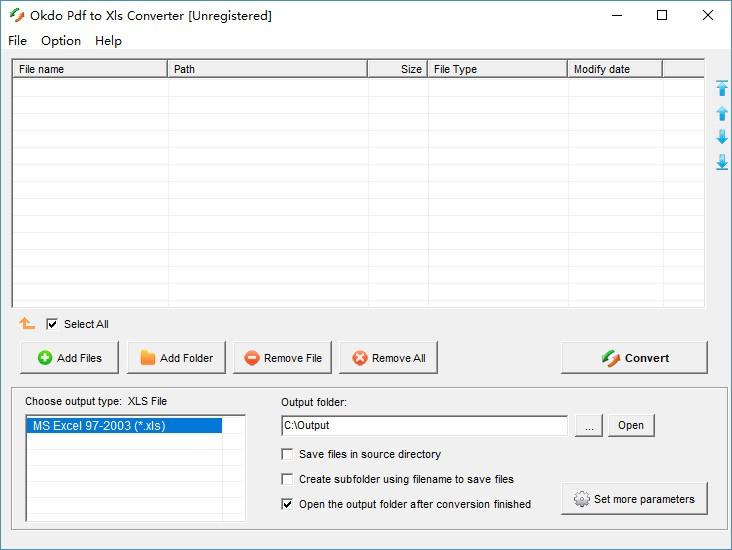 Okdo Pdf to Xls Converter下载,PDF转Xls软件,PDF转Xls