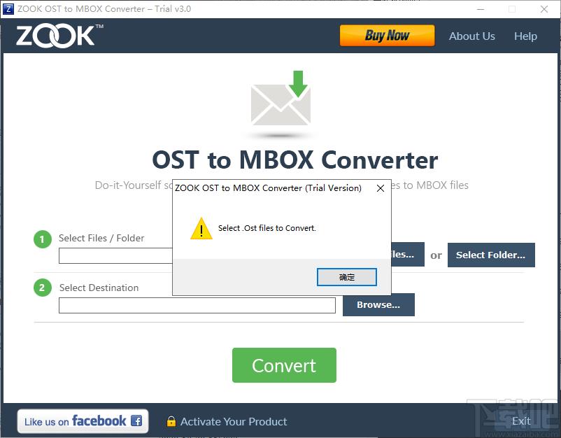 ZOOK OST to MBOX Converter下载,OST转MBOX转换器