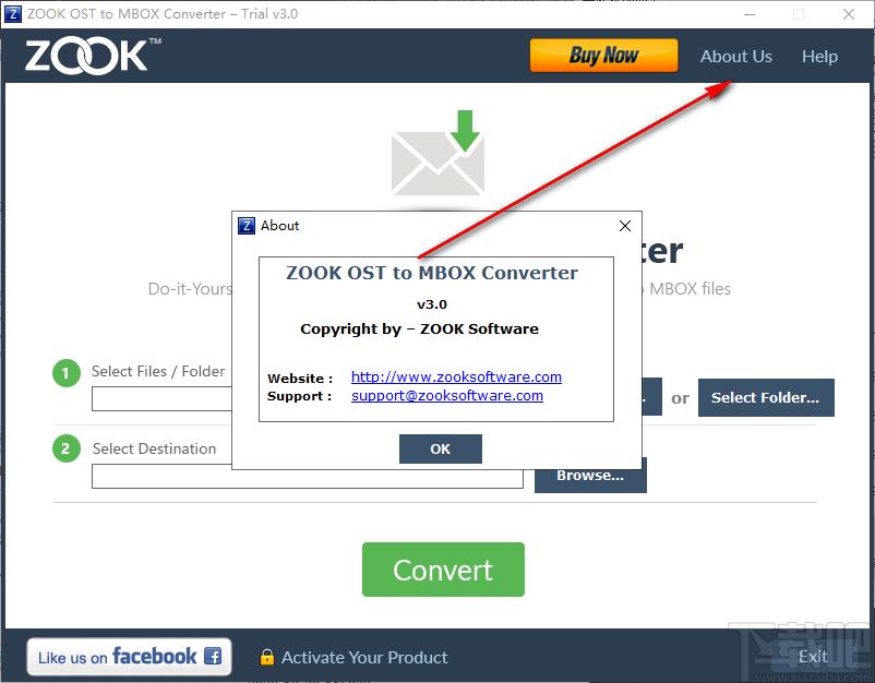 ZOOK OST to MBOX Converter下载,OST转MBOX转换器